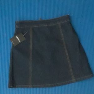Denim skirt